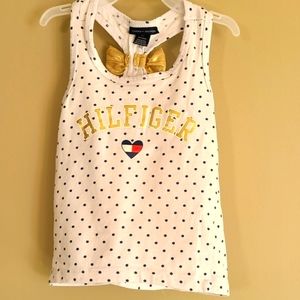 Tommy Hilfiger polka dot summer top